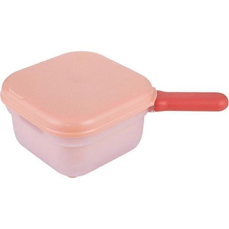 Coupe-légumes avec panier d'égouttage, panier à légumes pour évier, rangement pour légumes sous l'évier, rose (1/5)