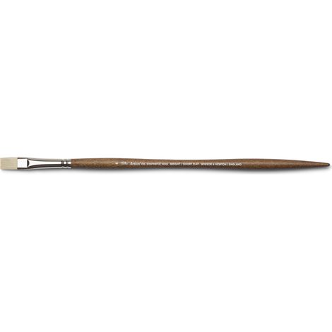 Pinceau Synthetique Huile Plat Court Taille 6 (1/5)