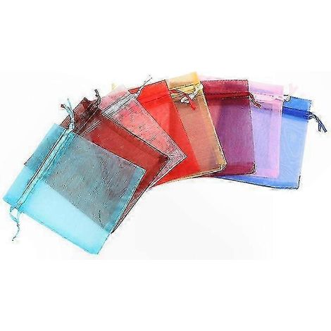 100 sacs en filet de 20 x 30 cm pour la protection des fruits contre les insectes (1/5)