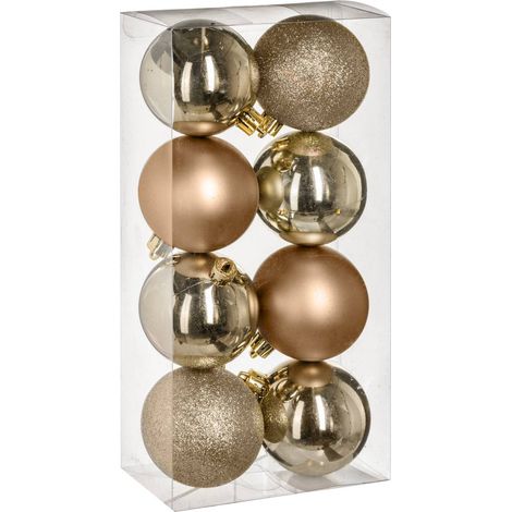 Set di 8 palline d.7cm oro - Atmosphera créateur d'intérieur