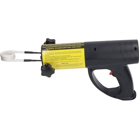 Chauffeuse à induction portable sans fil LED, dégrippeur de boulons électromagnétique 220V 8A avec 4 bobines, prise UE, outil de démontage thermique (1/5)