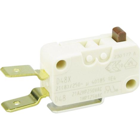 ZF D489-V3AA Mikroschalter D489-V3AA 250 V/AC 21 A 1 x Ein/(Ein) tastend 1 St.