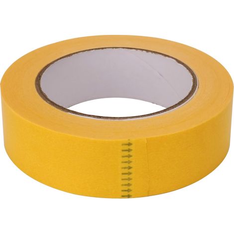TrendLine Kreppband 30 mm x 50 m gelb