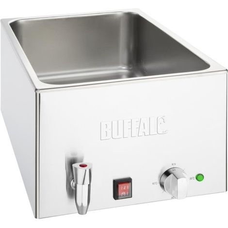 Bain-marie sans bac avec robinet - Buffalo (1/4)