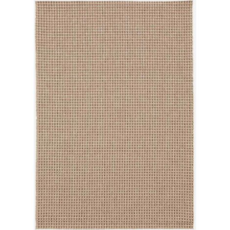 Outdoor-Teppich aus Polypropylen in Sisal-Optik, Farbe Taupe Grace (1/4)