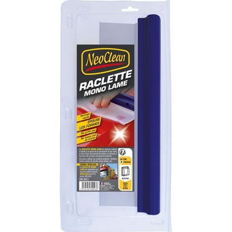 Raclette vitres mono-lame (adaptable sur manche téléscopique) - Ce produit de marque NEOCLEAN est neuf.
