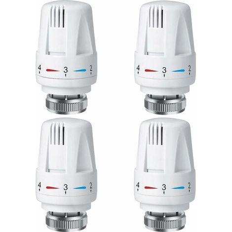 Stück Thermostat-Heizkörperköpfe, TRV M30 x 1,5, Thermostat-Heizkörperventile, Heizkörperventile für Heizsysteme in Haus und Büro (1/4)