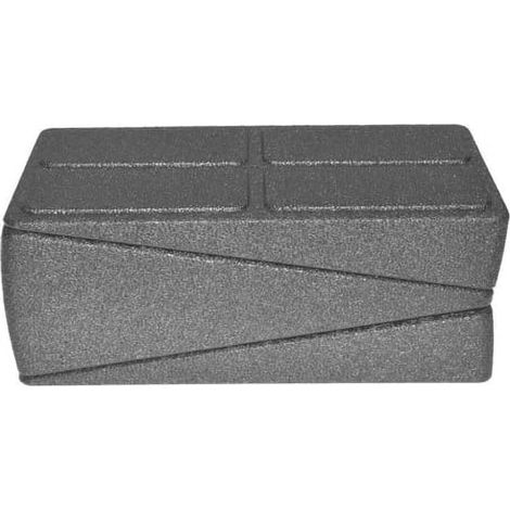 Slant Board - EPP - 30.78 cm - 8.5° / 17° Adjustable Incline - Physical Therapy & Stretching - 3 Pieces (1/5)