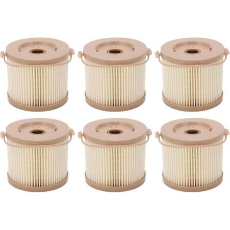 BARKBUSTERS  Filtre gasoil racor, Lot de 6 Filtres à Carburant Séparateur d'eau pour Filtre à Eau pour RACOR 2010PM-OR 500FG (1/4)