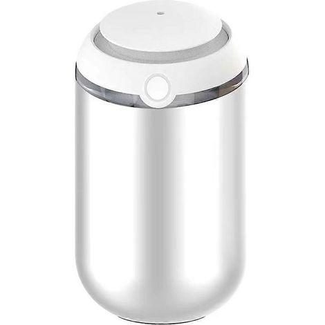 Diffuseur d'arômes pour voiture, parfum d'ambiance à base d'huiles essentielles, rechargeable par USB, appareil d'aromathérapie argenté (1/5)