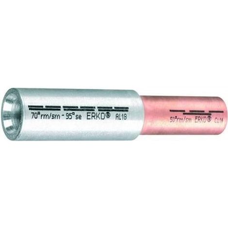 Conector de reducción erko acl 240-240 estanco cobre aluminio