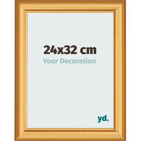 yd. - Cadre photo 24x32 - Or Mat - MDF - Lazio (1/5)