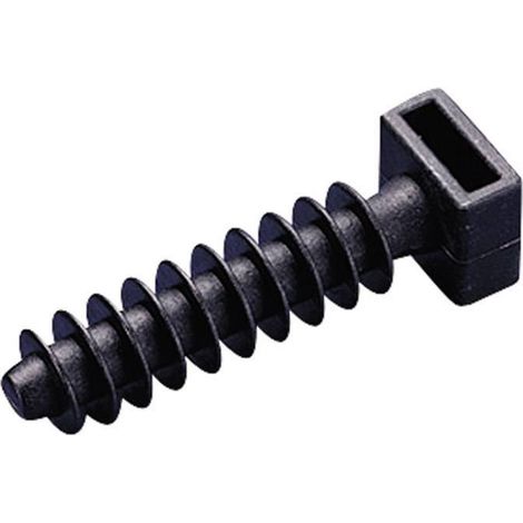 Support de câble Plage de Ø du faisceau: 10 mm (max) TRU COMPONENTS TC-CHR6203 1593021 noir 1 pc(s) S027591 (1/2)
