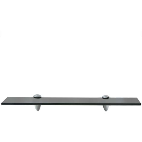 Mensola  Scaffale  Ripiano Galleggiante in Vetro 50x10 cm 8 mm (1/5)