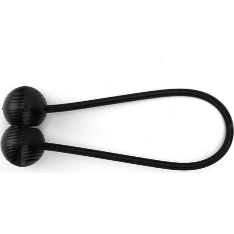 Attache-rideaux magnétiques en forme de boule, clips de serrage pour rideaux de fenêtre, décoration noire (1/5)