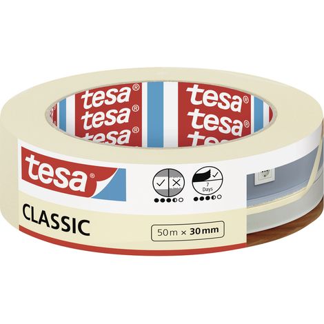 tesa Kreppband Classic 52805-00000 30mmx50m beige (1/5)