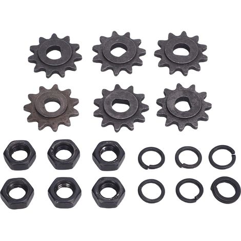 Pignon de Moteur 11T 25H Pignon de Moteur 25H 10mm de Diamètre Intérieur de en Métal Haute Résistance avec écrou à Trou et MY1020 (1/5)