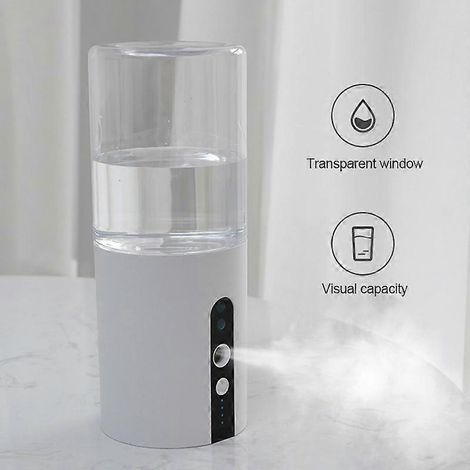 Stérilisateur à induction intelligent 320 ml, fixation murale, capteur infrarouge automatique de désinfection à l'alcool pour savon liquide pour les mains (1/2)