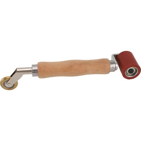 Rouleau de pression manuel en silicone pour joints, résistant aux hautes températures, pour soudage manuel, rouleau de pression en laiton pour membranes d'étanchéité en PVC