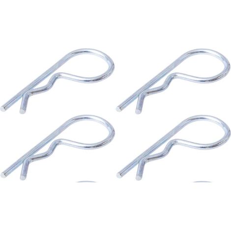 4x goupille beta simple diamètre 7mm x longueur 96mm acier zingué utilisation universelle
