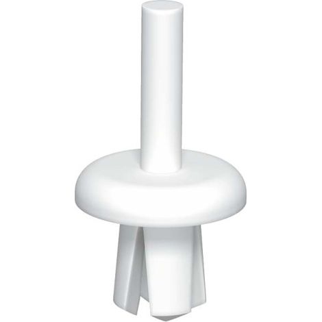 OBO Bettermann Spreizniet Größe 1 Ø4,5mm Polypropylen lichtgrau RAL 7035, 100 Stück, 6178520