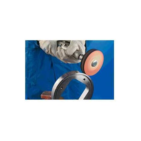 PFERD TOOLS Filzscheibe mit Messingeinlage FKSC Ø 80x10mm Bohrung Ø 10mm für Vorpolitur 5 Stk (1/3)