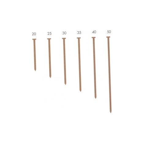 Cloueuse pneumatique Tête de Brads 1,2Mm 25Mm Unicair Gf12-25 Unicair