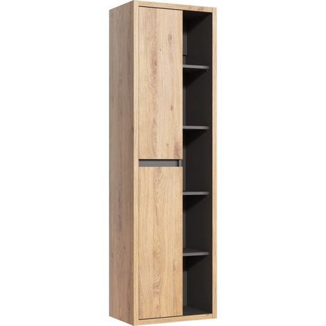 Grande armoire murale - 50 x 33 x 170 cm - Masen - Livraison gratuite (1/5)