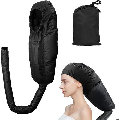 Drying Cap, 210T Material, 39.37 Inch Extendable Hose, For Hair Dryer, Home Use (1/5)