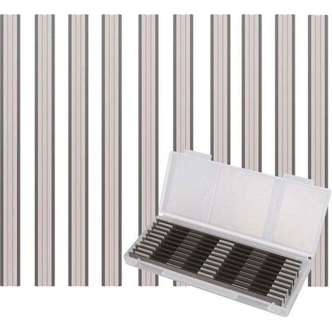 pair 10 Pièces Ensemble de Rabot Electrique Lame, 82x5.5x1.1mm, pour Rabots Makita, Black & Decker, Bosch, DeWalt et Elu