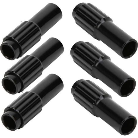 Juego de 6 ajustadores de cable para bicicletas de montaña, aptos para fundas de 4 mm y 4,5 mm - Crezuo