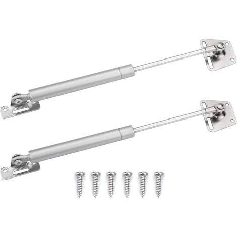 Gasdruckfedern (2er-Set), Rückholfedern, Scharnierfedern, Soft-Close-Scharniere, geeignet für Küchenschrankscharniere, Schranktüren, Spielzeugkisten, stabile Deckel (1/4)
