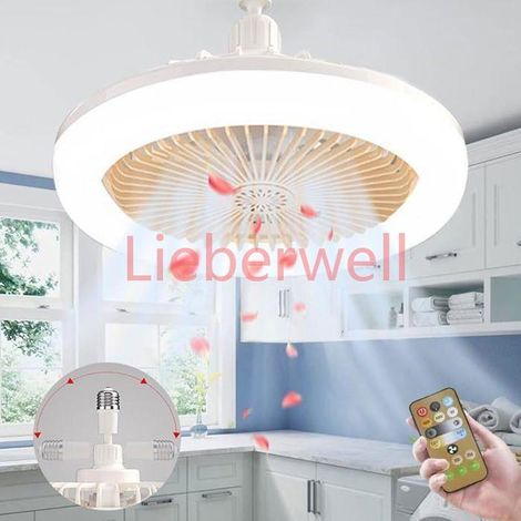 Lampe Ventilateur Plafond – E27 – Lustre Ventilateur de Plafond Silencieux – Jaune jaune VENTILATEUR DE PLAF VENTILATEUR DE PLAFOND (1/5)