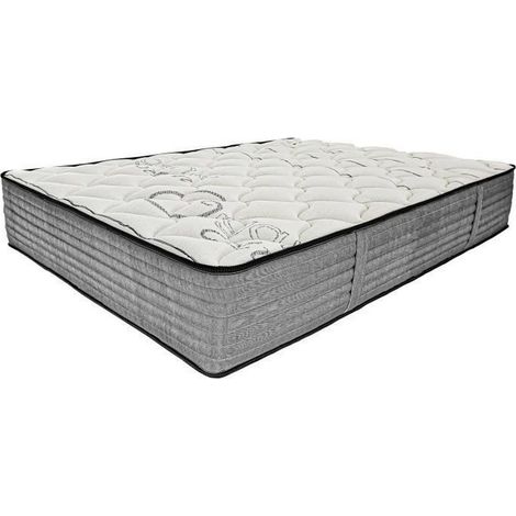 Matelas 90x190 cm ZARINA en mousse mémoire de forme, indépendance du couchage, face été/hiver, épaisseur 26cm (1/5)