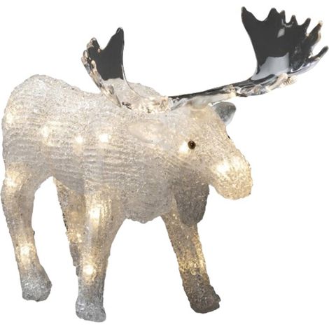 Konstsmide 6225-103 Acryl-Figur élan blanc chaud LED blanc chaud (1/3)