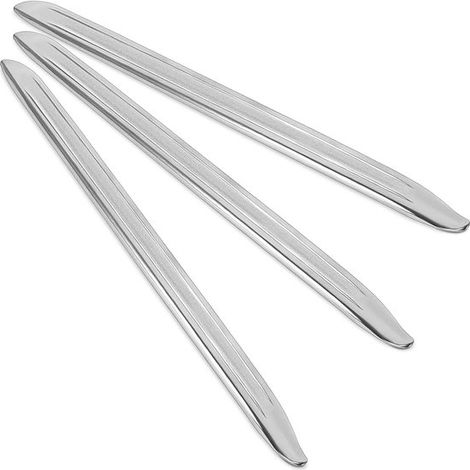 Palanca para neumáticos de tres piezas: palanca de acero al manganeso de 30 cm de largo. Apta para neumáticos de coche (1/5)