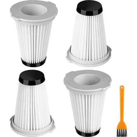 4er-Pack Filter für TE-SV 18 Li – Waschbar – Wiederverwendbarer Faltenfilter – Zubehör für den Akku-Staubsauger TE-SV 18 Li und die Reinigungsbürste (1/5)