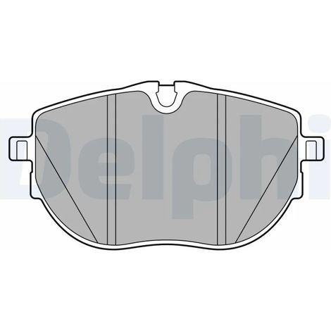 Kit de plaquettes de frein, frein à disque Delphi Technologies LP3651 VW