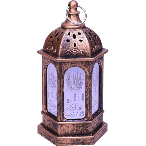 Dekorative LED-Tischlampe für das Ramadan-Laternenfest, elektronisches LED-Nachtlicht zur Heimdekoration und Eid Mubarak (1/5)