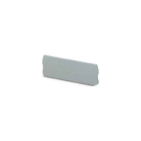 Phoenix Contact Abschlussdeckel Reihenklemmen D-ST 2,5-QUATTRO-MT grau 84 x 36,5 x 2,2mm 50 Stk (1/2)