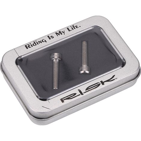 Vis de frein à disque VTT M6X25mm 2 pièces - Boulons en titane pour étrier de frein de vélo (1/5)