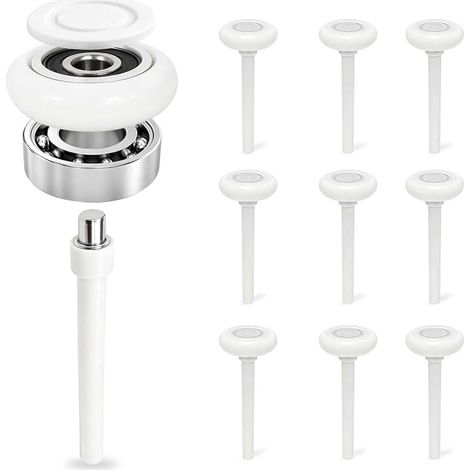 Rouleaux de Garage en Nylon 46 mm avec Roulement 6200ZZ, 120 mm (1/5)