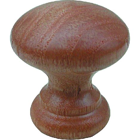 POMOLO LEGNO ART.103 mm 40 art.103A noce chiaro- 25 pezzi