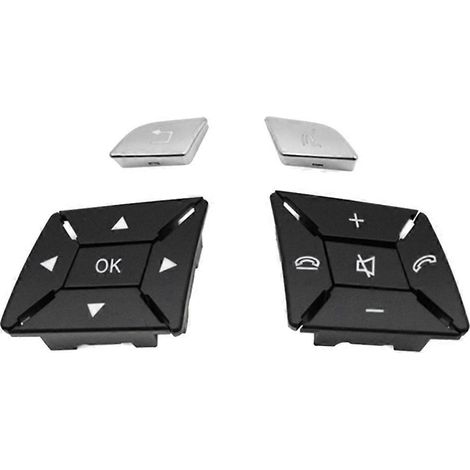 Cache-boutons de volant pour Mercedes-Benz W204, W117, W218, W156 et W246 (référence A1725400262). Référence A : A1725400262. (1/5)