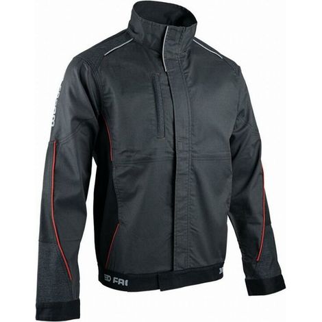 Veste de travail coupe vent WAVE - NOIR L - 4 (1/3)