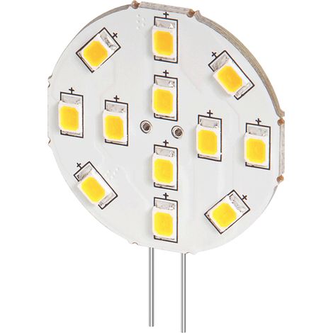 Lampe LED G4 12V 2W blanc froid diamètre 30 mm (1/7)