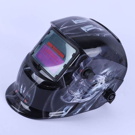 Casque de soudure relevable LCD à obscurcissement automatique, coque en forme de coquille, protection de tête isolante, type 2 (1/3)