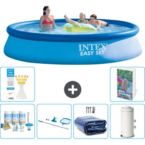 Intex Piscina Easy Set Rotonda - 396x84 cm - 7-pezzi  S93