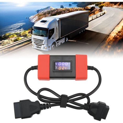 Câble adaptateur 24V-12V pour moteur diesel de camion poids lourd pour Launch X431, EasyDiag 3.0, 2.0, Golo 3, Scanner, etc. (1/5)