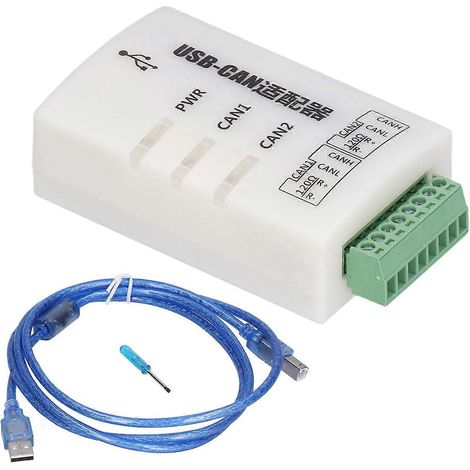 CAN-USB-Adapter, Zweikanal-CAN-Bus-Analysator, intelligenter Konverter, Debugger J1939